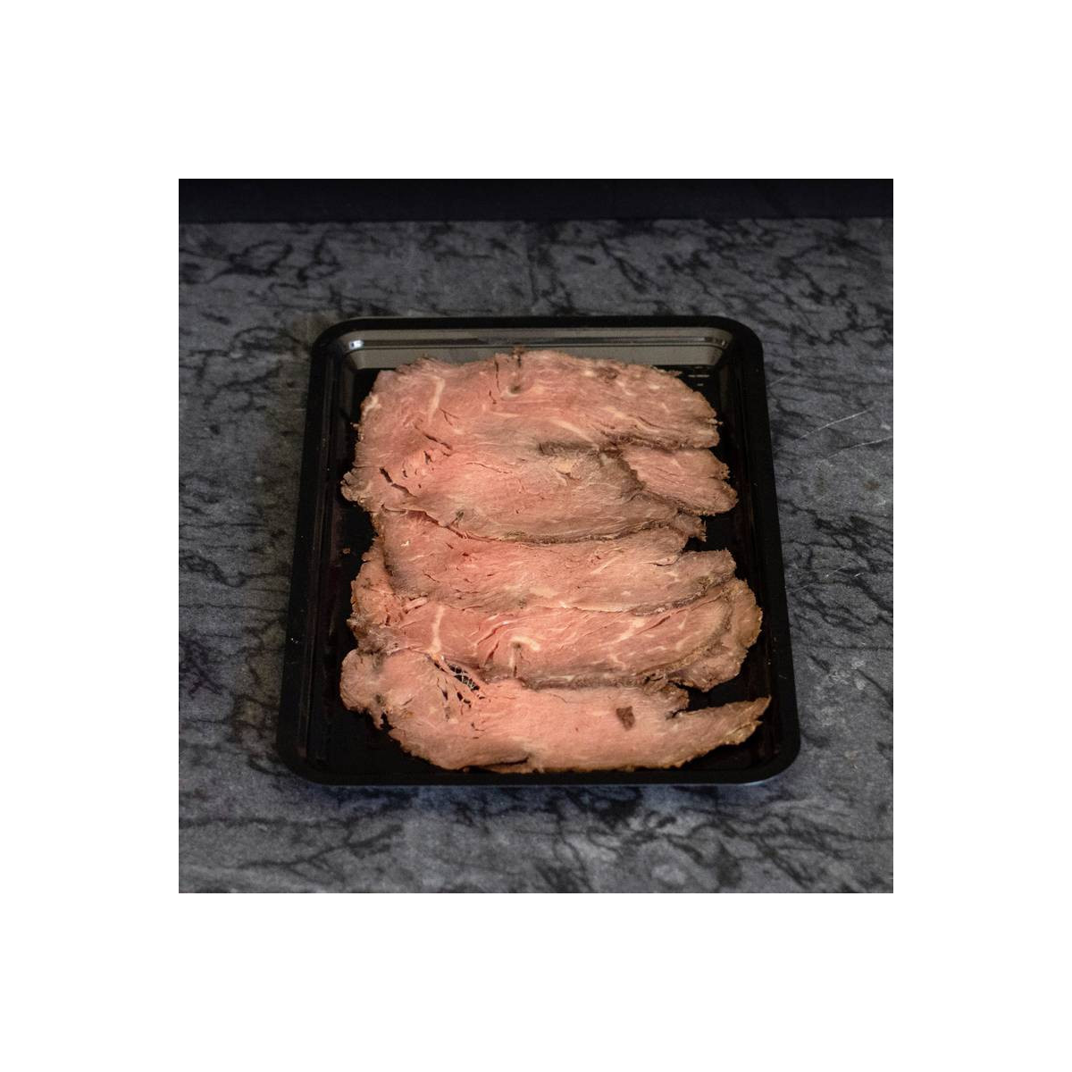 Runder rollade van marktslager van Bussel