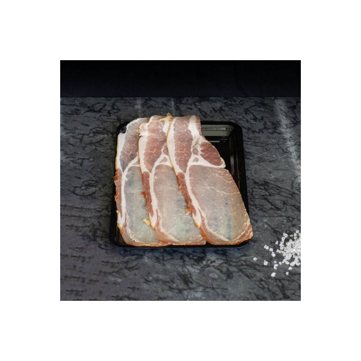 Bacon van marktslager van Bussel