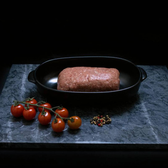 Runder gehakt ongekruid van marktslager van Bussel