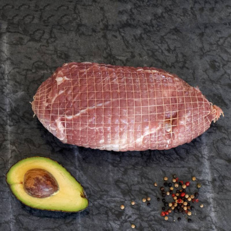 Varkensrollade van marktslager van Bussel