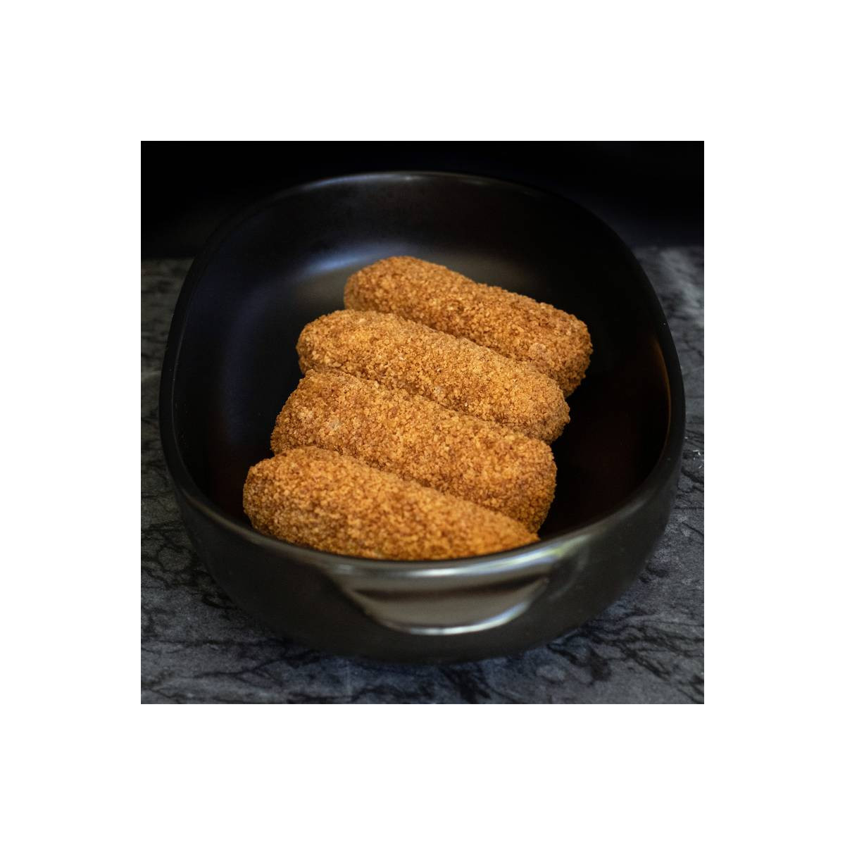 Kroketten van marktslager van Bussel