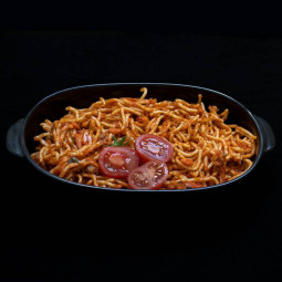 Spaghetti van marktslager van Bussel