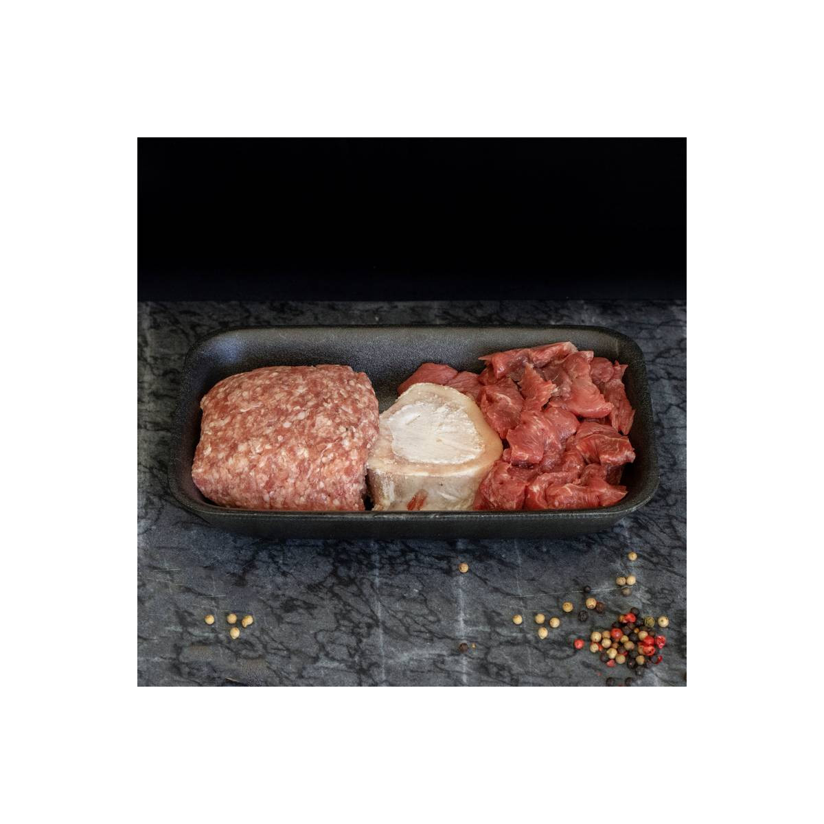 Soeppakket van marktslager van Bussel