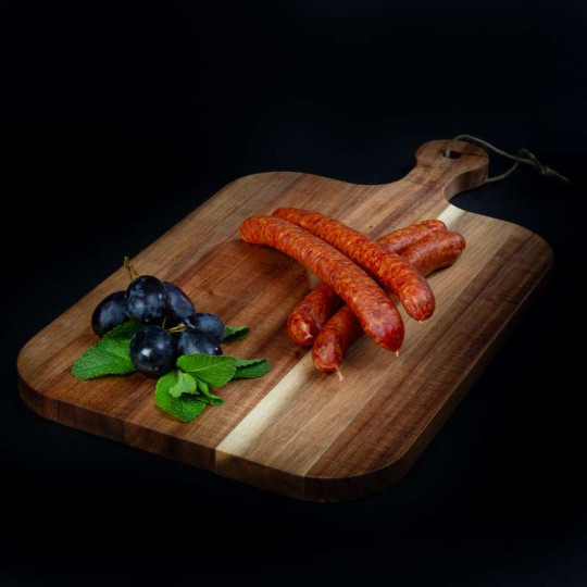 Peperworstjes, per 4 stuks van marktslager van Bussel