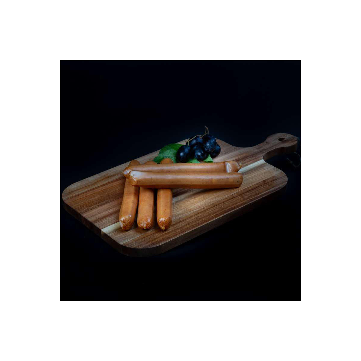 Mega rookworst met kaas van marktslager van Bussel