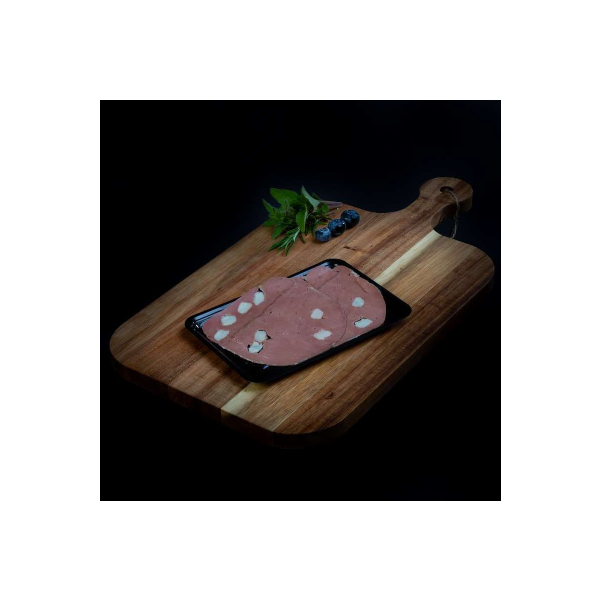 Runder lever gelardeerd van marktslager van Bussel