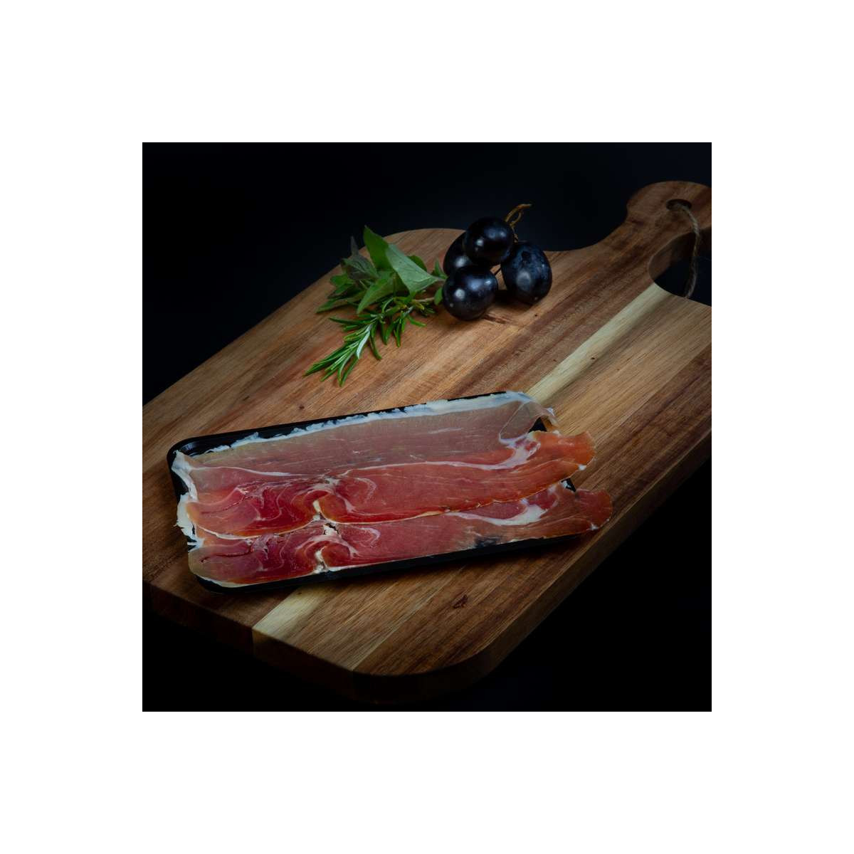 Serranoham van marktslager van Bussel