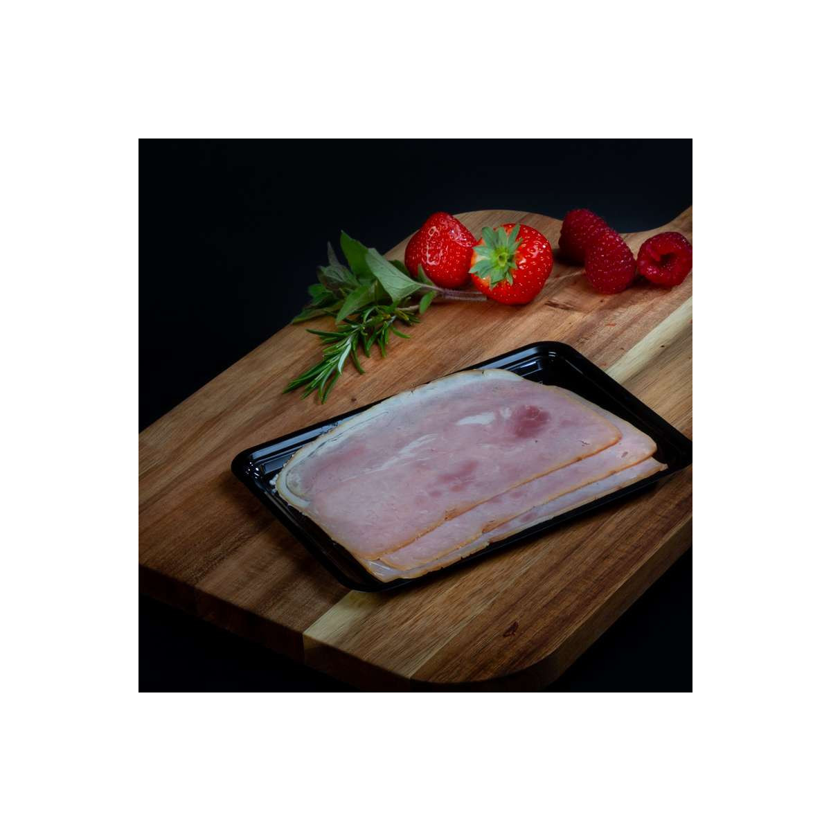 Schouderham van marktslager van Bussel