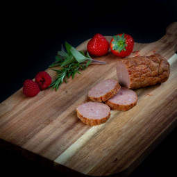 Grillworst, naturel van marktslager van Bussel