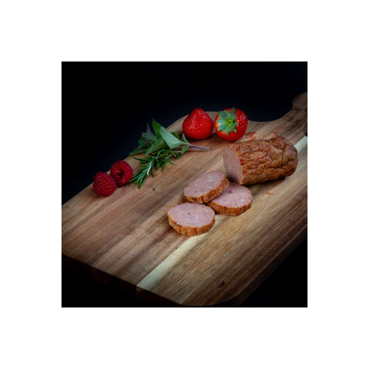 Grillworst, naturel van marktslager van Bussel