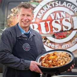 Hapjespan met 120 hapjes van marktslager van Bussel