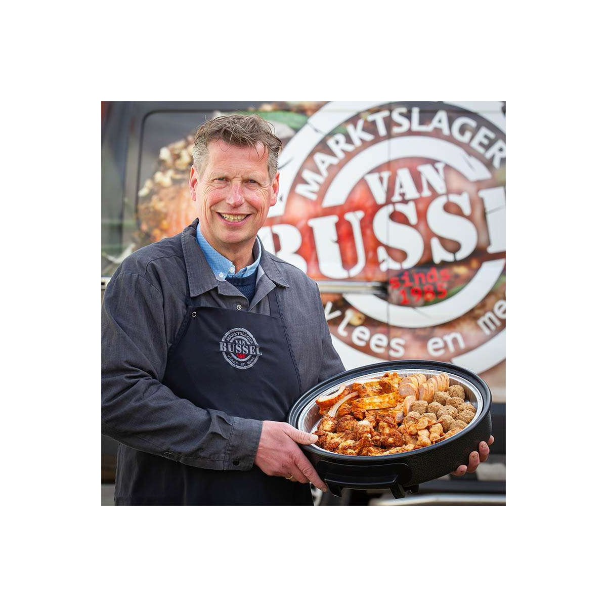 Hapjespan met 120 hapjes van marktslager van Bussel