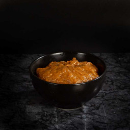 satésaus van marktslager van Bussel