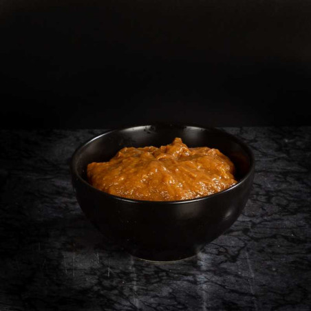 satésaus van marktslager van Bussel