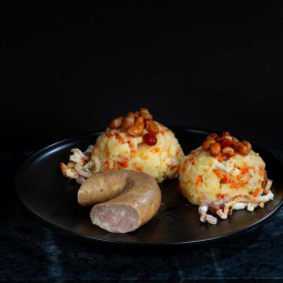 Stamppot hutspot van marktslager van Bussel