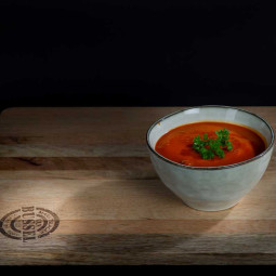 Tomatensoep van marktslager van Bussel