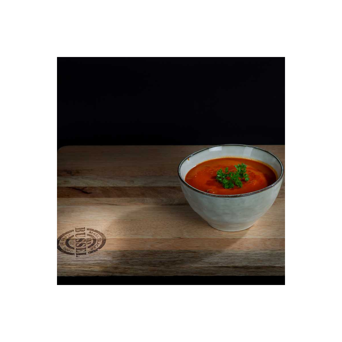 Tomatensoep van marktslager van Bussel