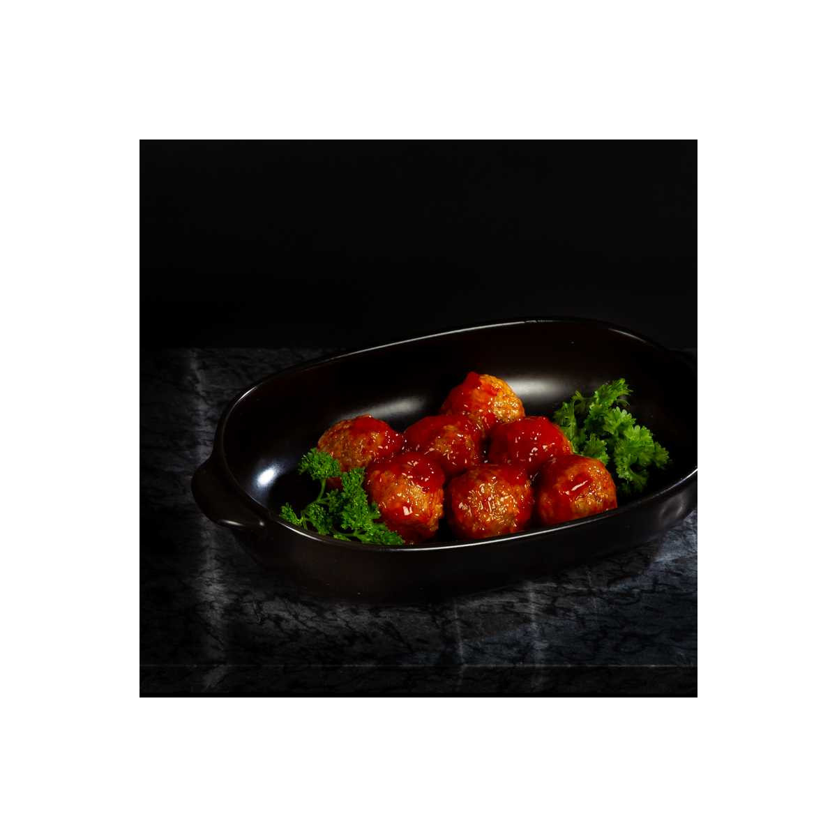 Gehaktballetjes in saus van marktslager van Bussel