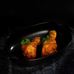 Drumstick van marktslager van Bussel