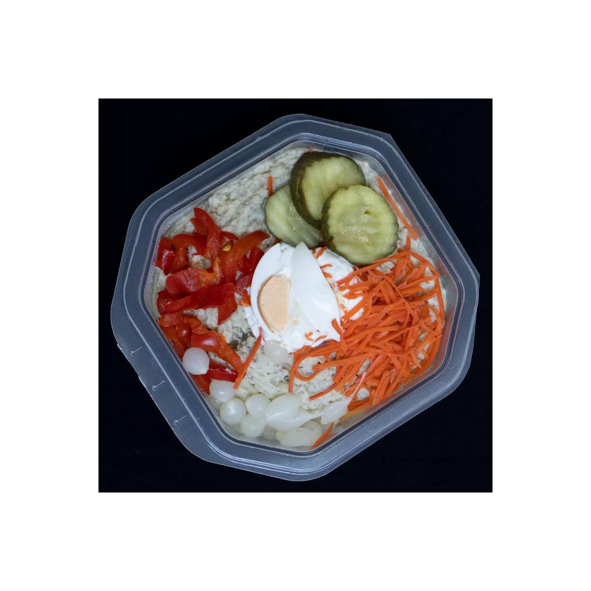 Rundvleessalade, ambachtelijk bereid door marktslager van Bussel