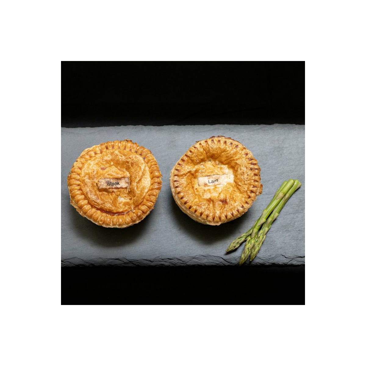 Pie's van marktslager van Bussel