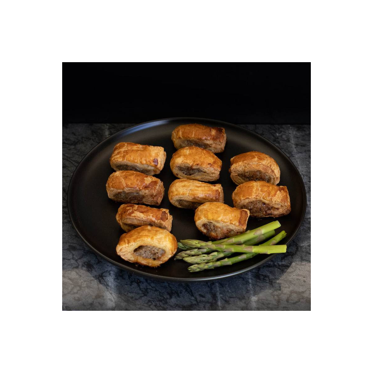 Hartige mini saucijzenbroodjes, 10 stuks