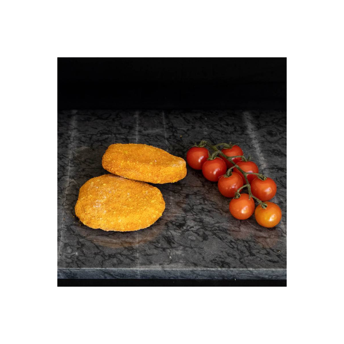 Saté gehakt schnitzel, heerlijk van marktslager van Bussel