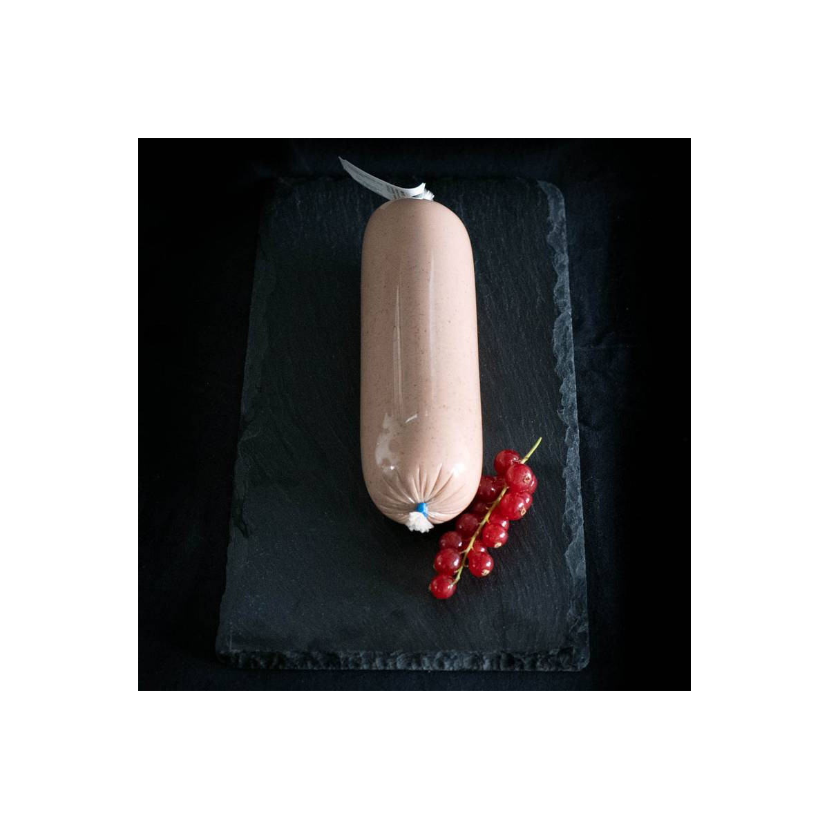 Leverworst fijn, groot van marktslager van Bussel