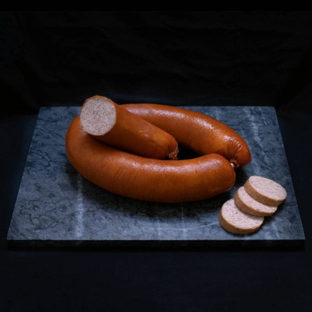 Kookworst van varkensvlees van marktslager van Bussel