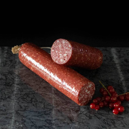 Boerenmetworst, van martkslager van Bussel