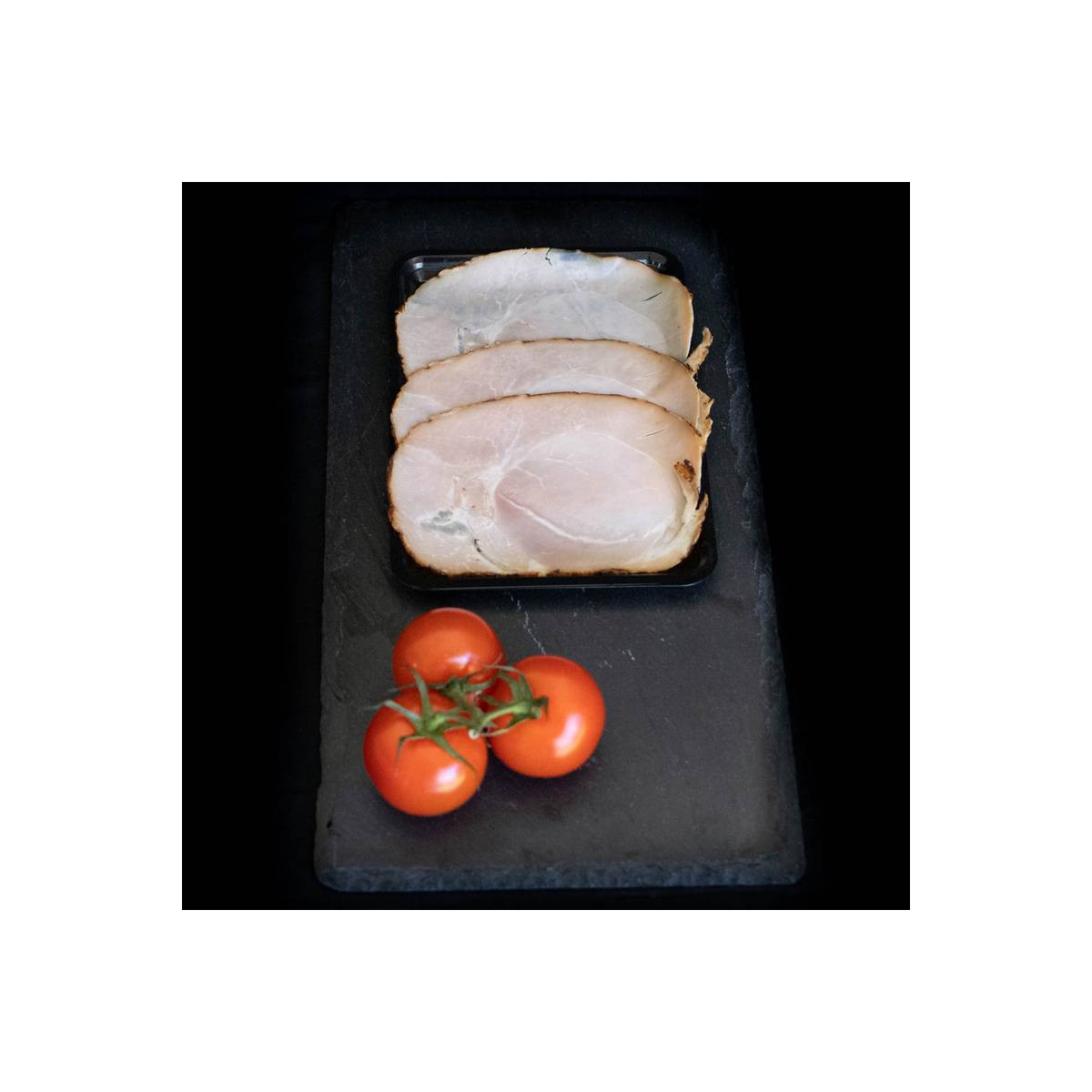 Varkens fricandeau van marktslager van Bussel