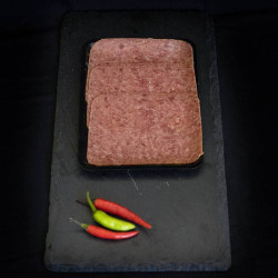 Corned beef van marktslager van Bussel