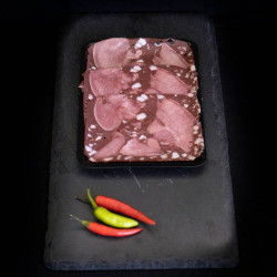 Tongeworst van marktslager van Bussel