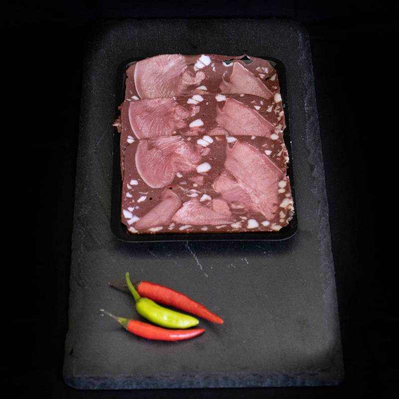 Tongeworst van marktslager van Bussel