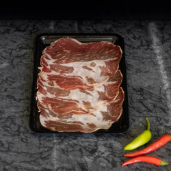 Coppa di Parma van marktslager van Bussel